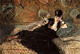 Edouard Manet Woman with Fans painting